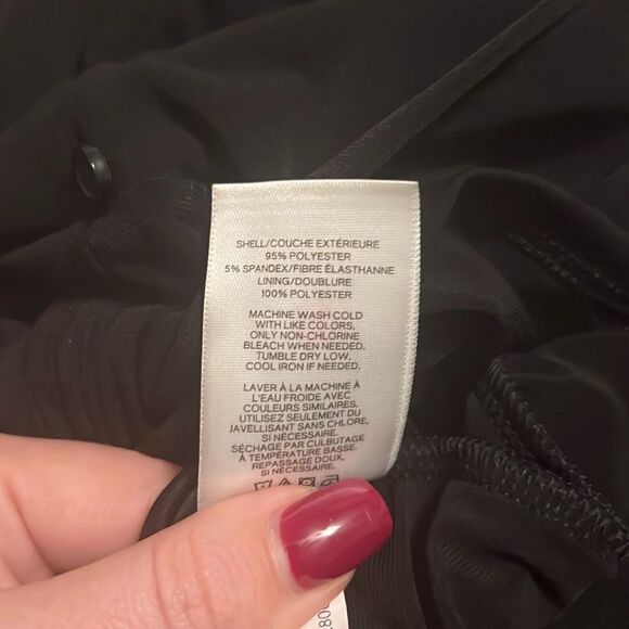 ✨express flutter sleeve black button down belted romper✨ - Picture 5 of 5